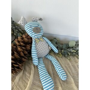 Organic Farm Buddies Spring Bunny Plush Lovey Apple‎ Park Stuffed Toy Baby